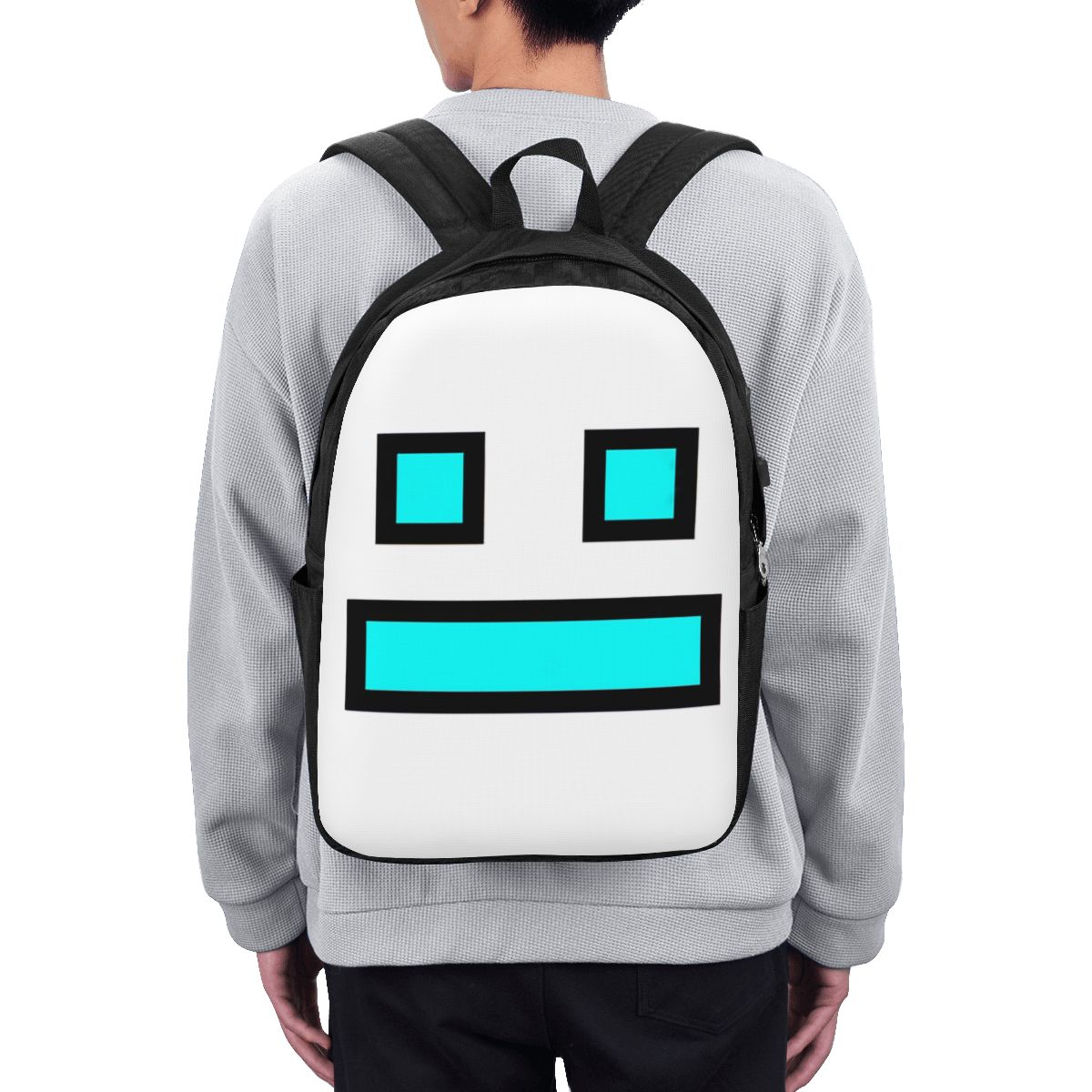 Laptop Bag - Tas Ransel Video Game Geometry Dash