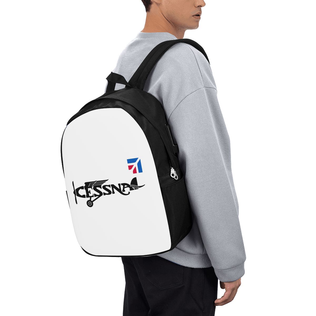 Laptop Bag - Tas Ransel Logo Cessna Tas Notebook