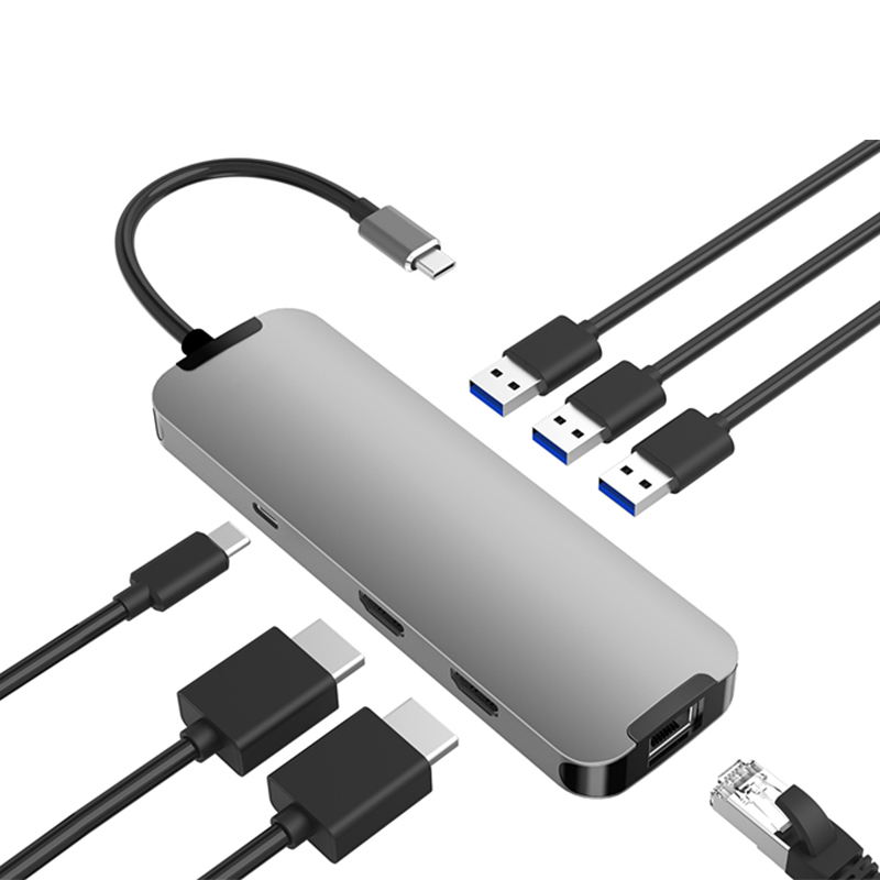 Usb Hub - Adaptor Hub Multifungsi OEM yang Kompatibel,