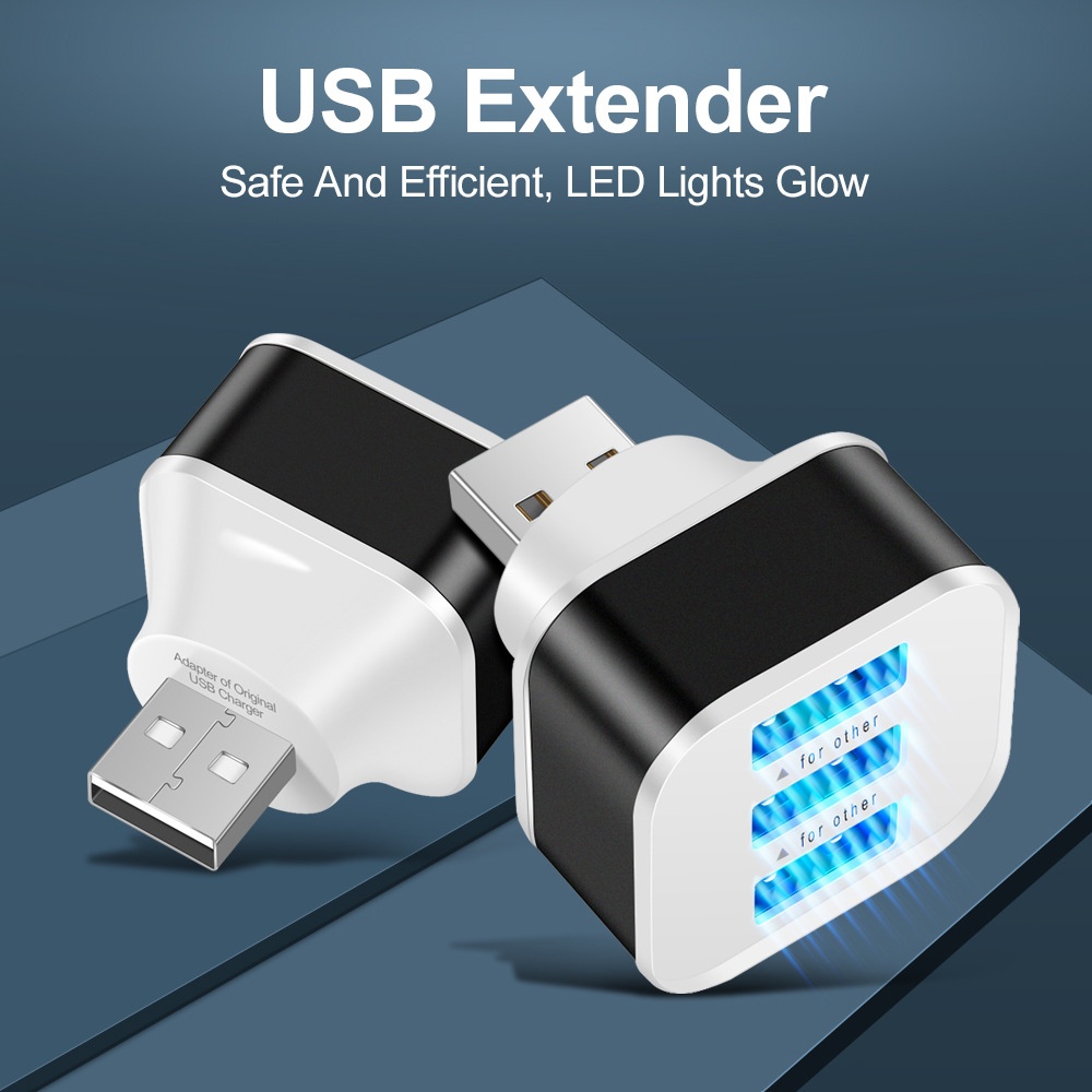 Adaptor Slot USB 3 Port, Adapt - Laptop Charger ulasan dan harga