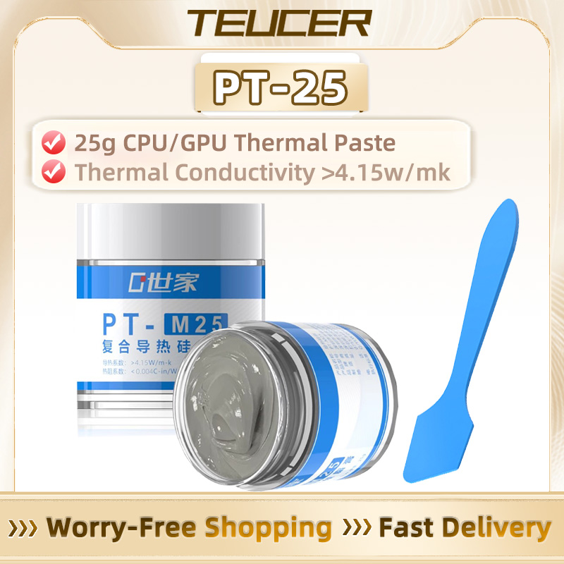 TEUCER PT-M25 Pelumas Termal 2 - Laptop Cooling Pad ulasan dan harga
