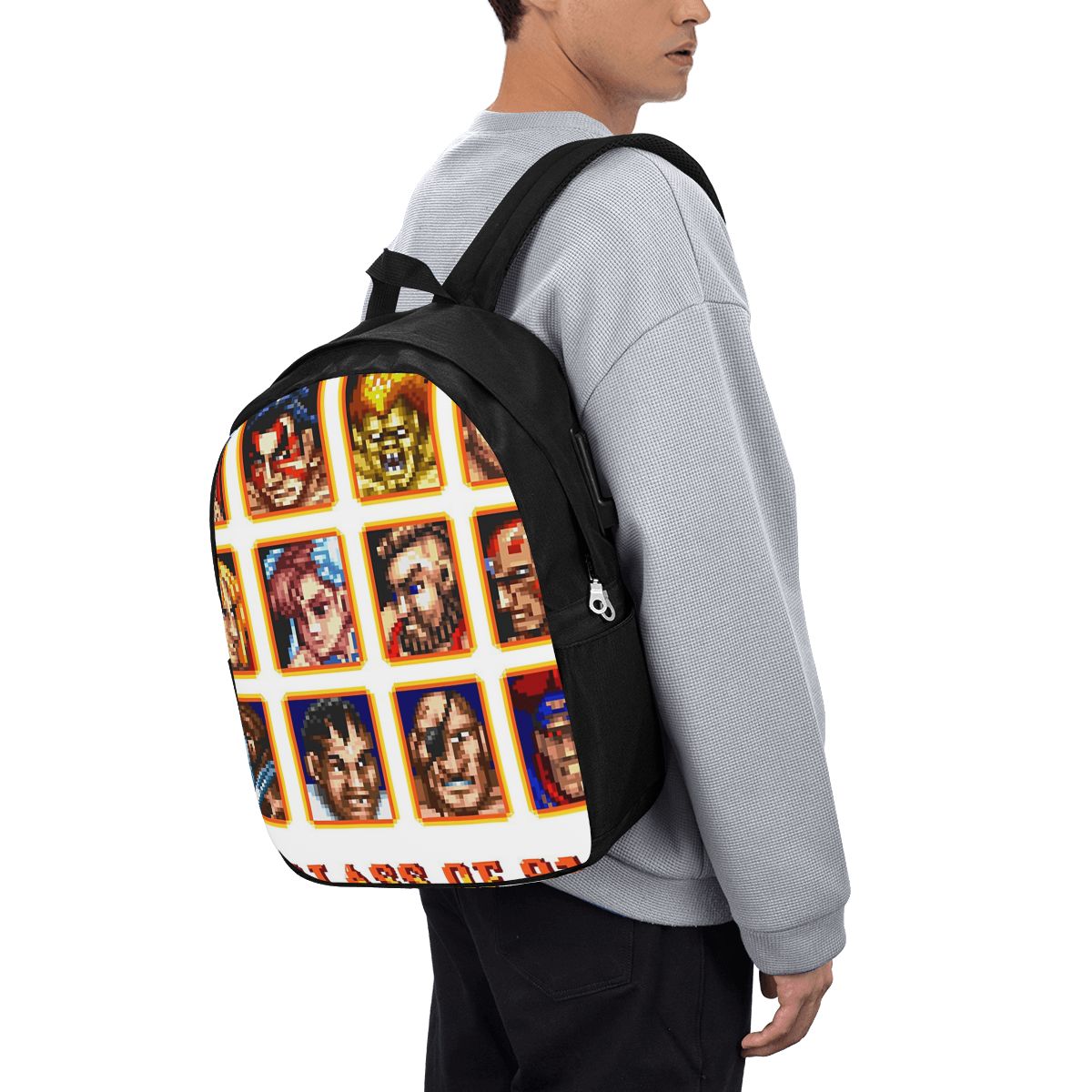Tas Ransel Super Street Fighte - Laptop Bag ulasan dan harga