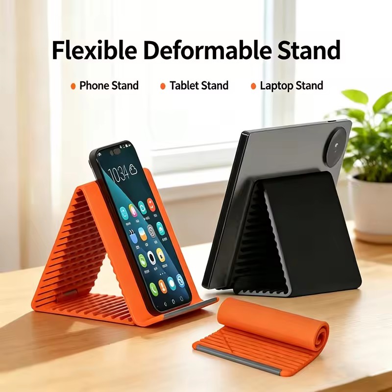 Penyangga Ponsel Silikon Lipat - Laptop Stand ulasan dan harga