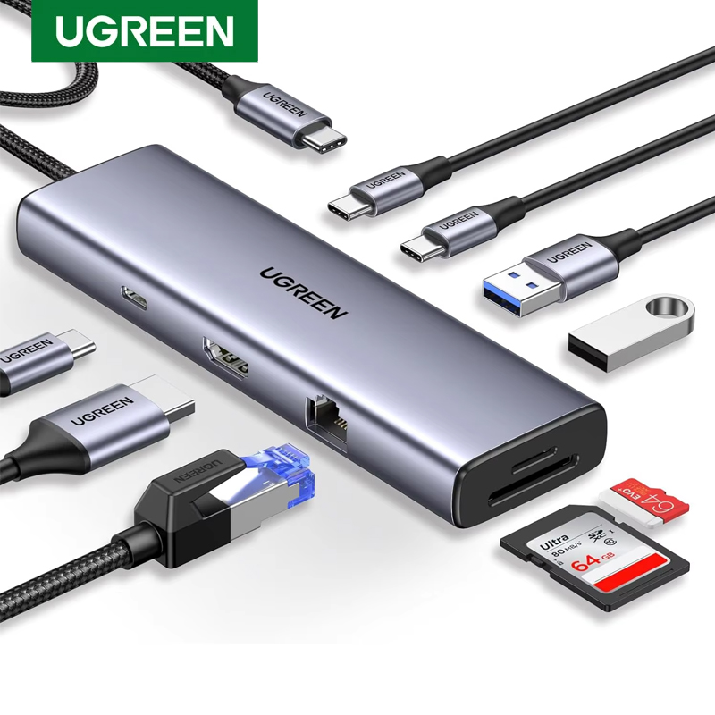 UGREEN Revodok 9 in 1 USB C Hu - Usb Hub ulasan dan harga