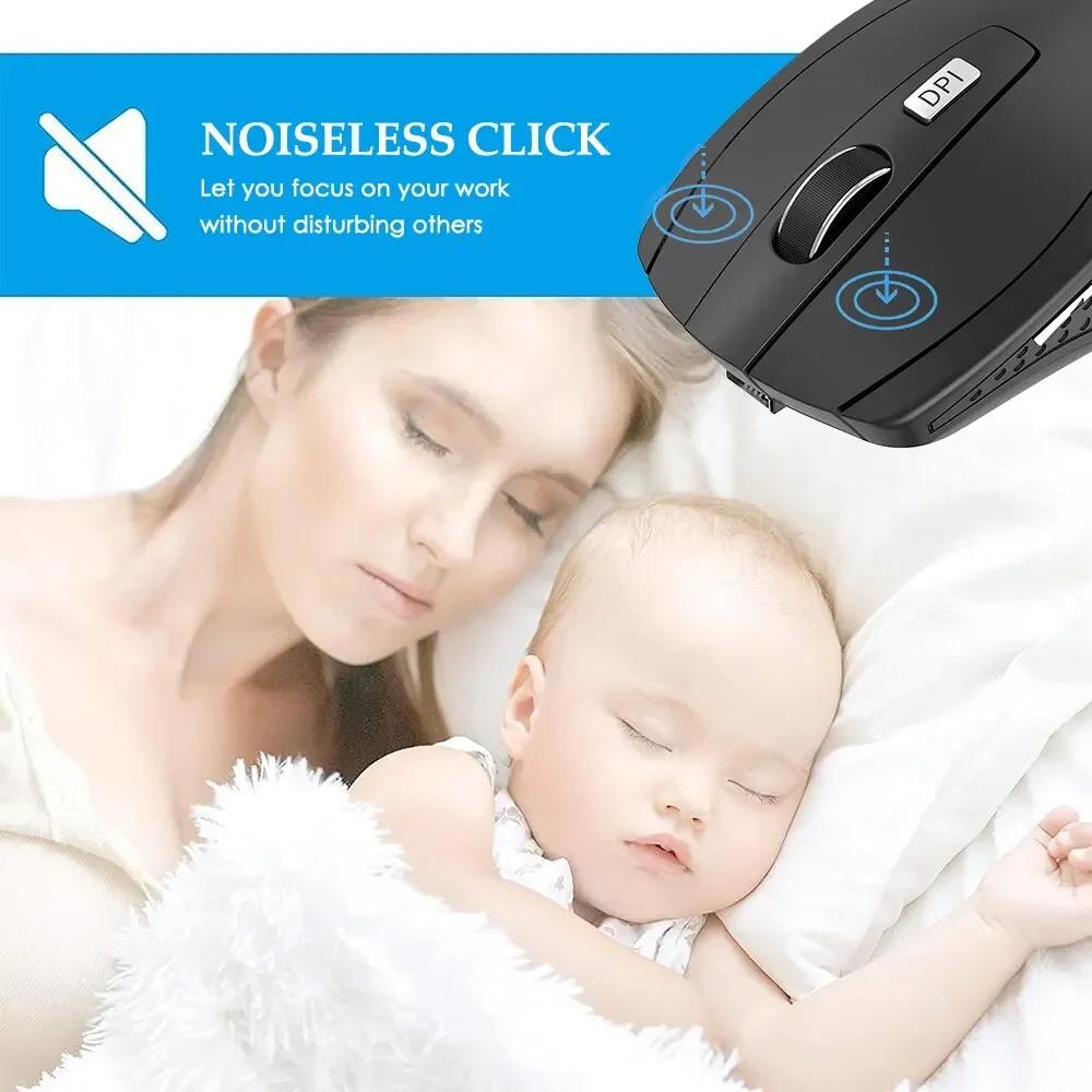 Mouse Nirkabel 2.4G Mouse Ergo - Laptop Mouse ulasan dan harga