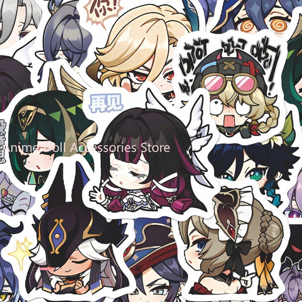 64 Buah Stiker Anime Genshin I - Laptop Accessories & Repair Jagtap Dairy Pimple Nilakh Pimpri Chinchwad Maharashtra ulasan dan harga